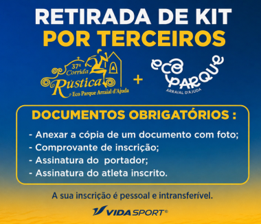 RETIRADA DE KIT POR TERCEIROS