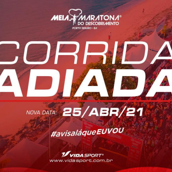 Meia Maratona do Descobrimento é adiada para 2021