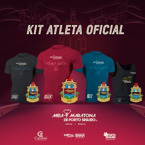 Meia de Porto Seguro terá kits exclusivos e medalha extra na edição de 10 anos