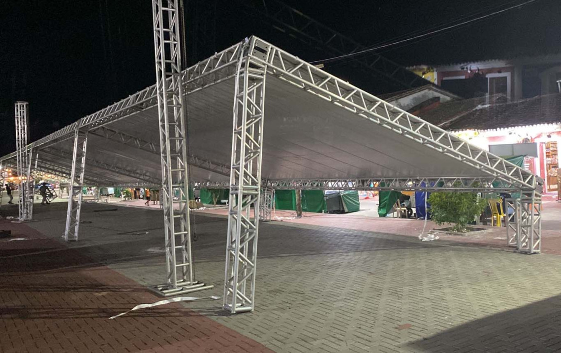 Estrutura grandiosa é um dos destaques da Meia Maratona de Porto Seguro