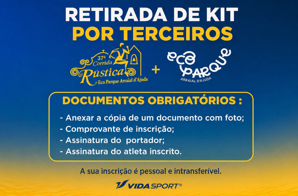 RETIRADA DE KIT POR TERCEIIROS 