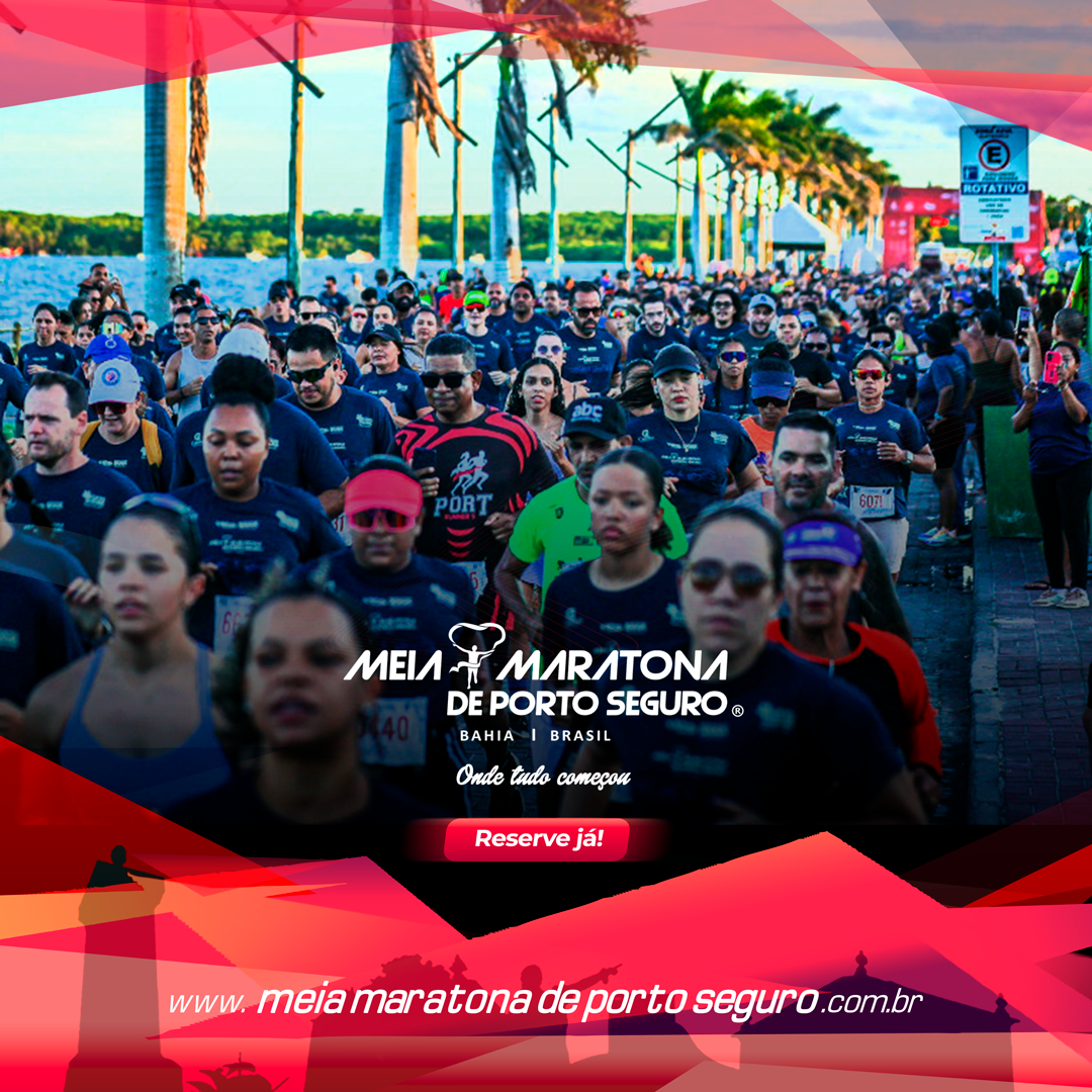 Meia Maratona de Porto Seguro abre inscrições com lotes promocionais